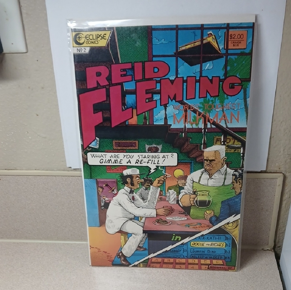 Reid Fleming World's Toughest Milkman Comic #2